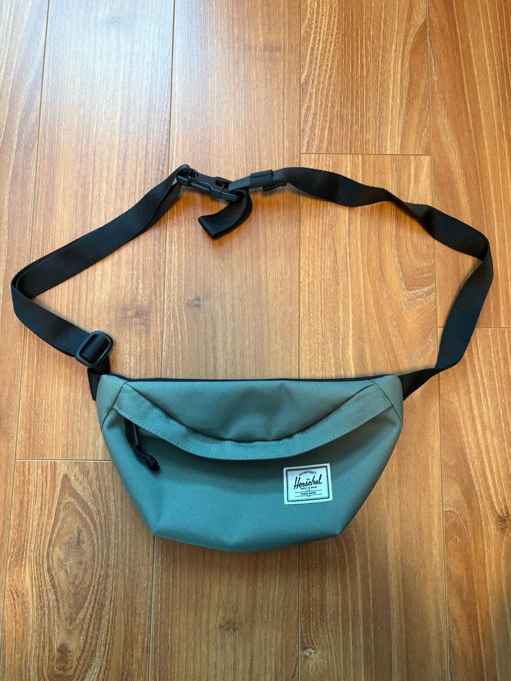 Herschel Supply Company Classic Sage Green Hip Pack with Black Strap